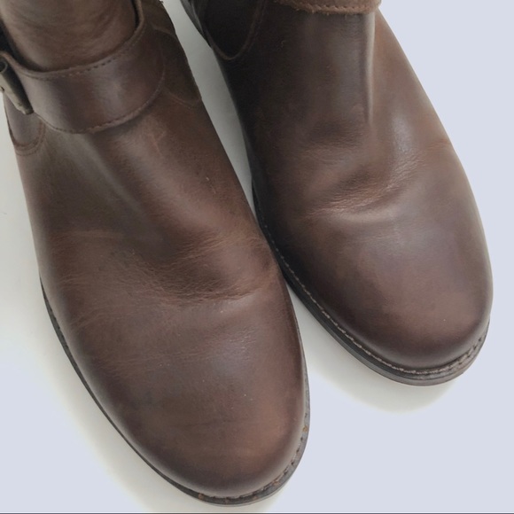 Cole Haan Brown Knee High Leather Riding Boots 8.5 - Picture 4 of 8